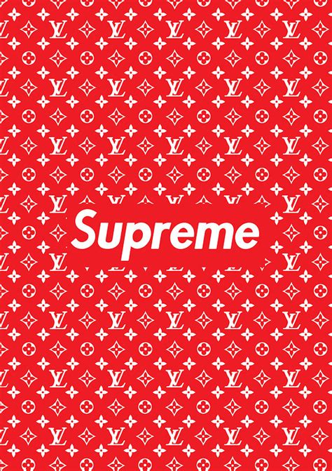 Je ne pensais pas que louis vuitton, une simple marque française été connu jusqu'au usa ! Louis Vuitton x Supreme Free Wallpaper download - Download ...