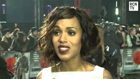 Washington and leonardo dicaprio bonded over their challenging roles in tarantinos's controversial and violent django unchained. Kerry Washington Interview Django Unchained UK Premiere ...