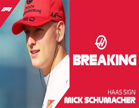 In 2021, mick competes for the haas f1 team in the fia formula 1 world championship. Michael Schumacher's son Mick to race F1 for Haas in 2021