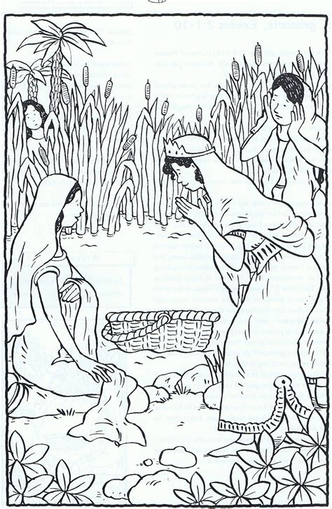 Warren camp design provides access to numerous free. Baby Moses coloring sheet | Kids colouring sheets | Pinterest