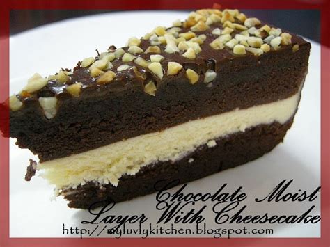 ~ chocolate marble cheese cake. Resepi Kek Coklat Moist Kukus|Chocolate Moist Layer With ...