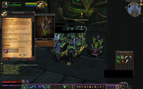 » complete the startup sequence » cordana defeated. Stop Gul'dan! - World of Warcraft Questing and Achievement Guides