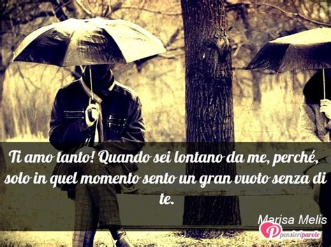 Immagine con augurio frasi per dire "mi manchi" di Marisa ...