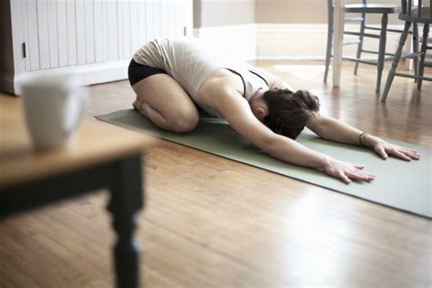 Ustrasana (camel pose) tones and gives flexibility and strength to the sacral nerves and all the spinal muscles. How to Do Child's Pose (Balasana)