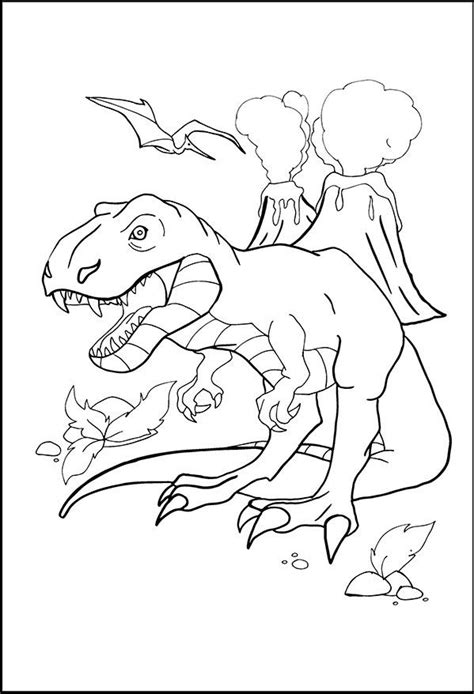 Unterbrochen durch das ausmalen der mandala zeichnung werden nach und nach alle plusaufgaben gelöst, bis schließlich das gesamte rechen mandala mit buntstiften farbig gestaltet wurde. Ausmalbilder Dinosaurier Kostenlos Malvorlagen Windowcolor ...