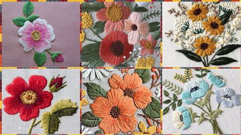 A printable pattern the pattern's stitching guide a material list a resource guide that includes my tips on. Vintage Hand Embroidery Flowers Patterns Designs Ideas ...