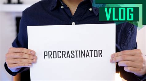 Turn this apparent problem around by considering the benefits of procrastinating Procrastinator - YouTube