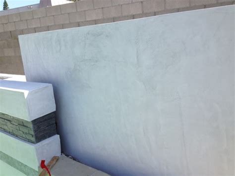 Maybe you would like to learn more about one of these? Inconsistent smooth stucco walls