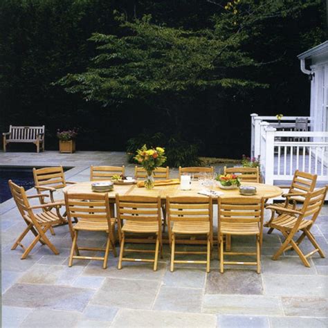 $5.00 coupon applied at checkout save $5.00 with coupon. Kingsley Bate Essex Teak 80-114 Oval Extension Dining Table