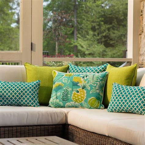 Overstock | shop the best deals online with overstock and get free shipping on everything!* at overstock, you can bring in spring with amazing deals on a huge assortment of quality home goods! Pillow Perfect Outdoor Hockley Teal Throw Pillows (Set of ...