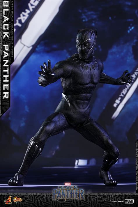 Who's coming back for black panther 2? New Black Panther 1/6 Scale Figure by Hot Toys - The ...