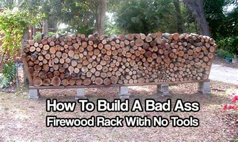 Learn the instructions in this youtube tutorial. How To Build A Bad Ass Firewood Rack With No Tools In 15 ...