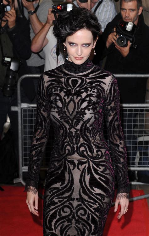 Can anything make perfect sense? Eva Green at Perfect Sense UK Premiere - HawtCelebs