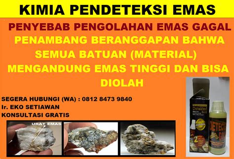 Tanahnya memiliki kandungan mineral sulfida yang tinggi. Ciri Ciri Batuan Yang Mengandung Emas - Ini Cirinya