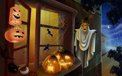 fantasma, Halloween, Calabazas Wallpapers HD / Desktop and Mobile Backgrounds