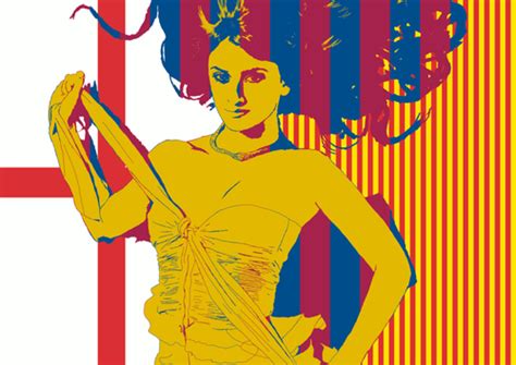 Soyez libres et heureux !!! FC Barcelona images Penelope Cruz in Barca colours HD ...