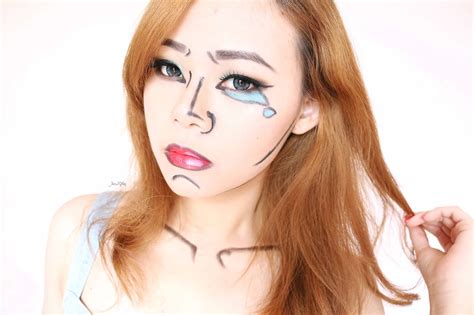 Maybe you would like to learn more about one of these? Halloween Makeup : Easy Pop Art | Video Tutorial | Jean Milka