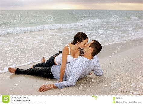 A complex fragrance for the man of contradictions. Woman Seducing Man On Beach At Sunset Royalty Free Stock ...