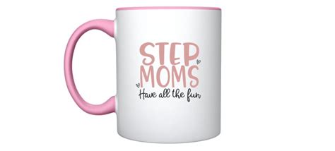 This stainless steel wine tumbler lets your stepmom keep her favorite wine (or any other drink) at temperature for hours. Stepmom Mug, 'All the Fun' Stepmum Mug, Gift for Step ...