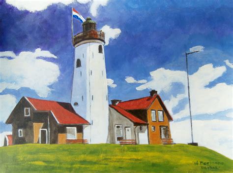 Urk is een durp in flevolaand. Schilderijen Galerij