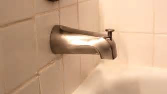 Tub valves are used with shower units installed in bathtubs. Bathtub spout replacement - YouTube