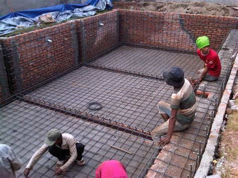 Rumah, tua, atap, atap, arsitektur, kolam, fasad. Struktur Kolam - Albian Pool Metode Pelaksanaan Pekerjaan ...