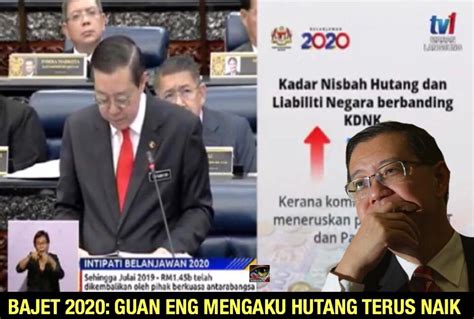 Ini isu yang sedang hangat diperkatakan. Bajet 2020 : Hutang Kerajaan PH terus bertambah RM1.17 ...