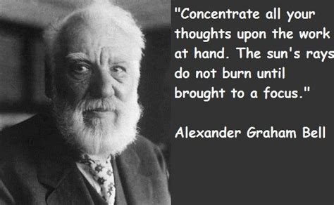 Alexander was the middle son of alexander melville bell and eliza grace symonds. Alexander Graham Bell | Alexander graham bell quotes ...