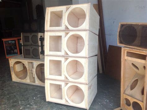 Box speaker miniatur warna putih manis 4 inch nekat test di. 4e749370 Skema Box Line Array 10 inch Single + Tweeter di ...