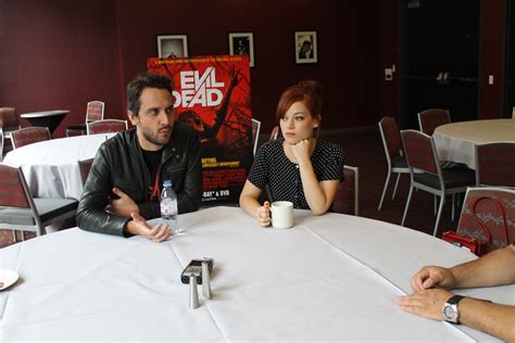 With jane levy, shiloh fernandez, lou taylor pucci, jessica lucas. Interview with Evil Dead's Jane Levy and Fede Alvarez at ...