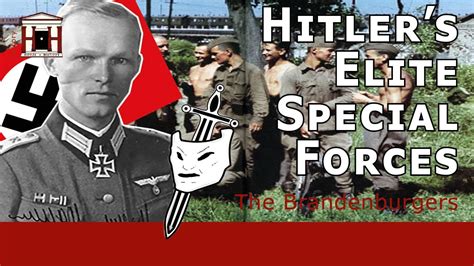 Brandenburger ) were members of the brandenburg german special forces unit during world war ii. Hitler's Elite Special Forces: The Brandenburgers of Nazi ...