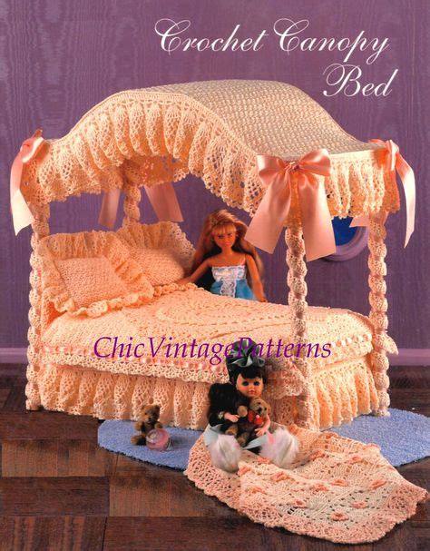 Build your own farmhouse bed frame with canopy with off the shelf building lumber! Crochet Doll's Bed Pattern, 11.5 inch Doll, Instant ...