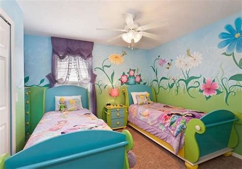 Maybe you would like to learn more about one of these? Tinkerbell Bedroom in 15 Dreamy Designs | Twin girls room ...