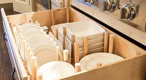 Shop desk drawer organizers at the container store. How To - Dish Drawer Organizer in 2020 | Kitchen ...