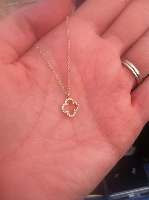 Shipping is free within united states. Free shipping... 14k gold necklace with cubic zirconia ...