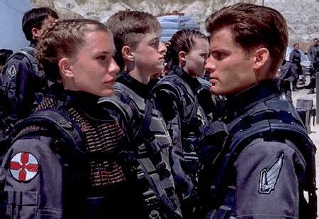 Starship troopers, the 1997 paul verhoeven film, is generally considered to be the biggest middle finger the novel will ever receive, and that is no … years later came the cgi movie starship troopers: Robert Heinlein and his "Starship Troopers" - modern-day ...