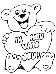 Van harte gefeliciteerd met je verjaardag. Kleurplaat Hart kleurplaten | Hart tekening, Hart vormen, Harten knutselen