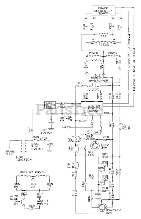 The generator is shutting down on low oil pressure now. Craftsman 580.327140 (1189-0) - Craftsman 4,200 Watt ...