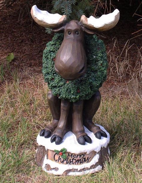 Enjoy free shipping on most stuff, even big stuff. 23" Porch Figurine Moose Christmas Prop Indoor Decoration ...