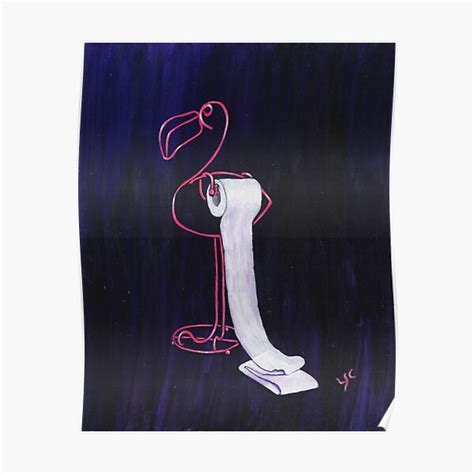 The toilet paper holder needs to be within an easy arm's reach from your toilet, and should be high enough off of the. Flamingo Wall Art | Redbubble