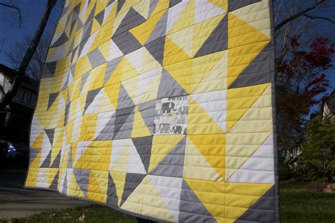 Finding the best quilt yellow twin suitable for your needs isnt easy. Momotaro Makes: Gray, Yellow, and White Baby Quilt