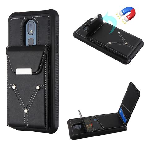 4.5 out of 5 stars. For LG Stylo 5 Case, by Insten Buckle Wallet Leather Faux with Card Slot Case Cover Compatible ...