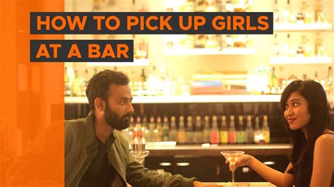 But bnb has got to be the one to pick up. BYN : How To Pick Up Girls At A Bar - YouTube