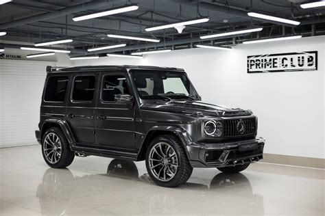 Its passion, perfection and power make every journey feel like a victory. Mercedes Benz G63 AMG Inferno Carbon Gray / TopCar