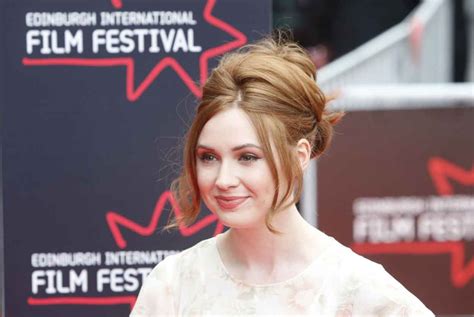 She first began acting with guest roles on television, before having her breakthrough for portraying amy pond. Karen Gillan - Edinburgh Film Festival 2015 in Scotland ...