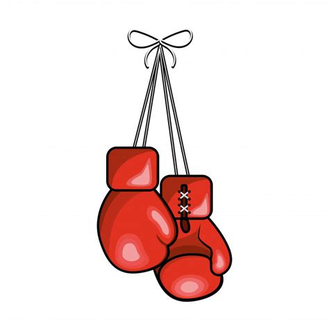 Ver más ideas sobre boxeo dibujos, boxeo, dibujos. Guantes de boxeo de color colgando icono | Vector Premium