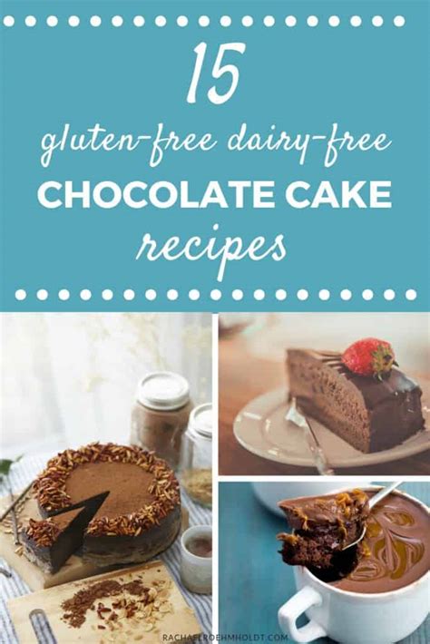 Plus, it's naturally dairy free and gluten free. 15 Gluten-free Dairy-free Chocolate Cake Recipes - Rachael ...