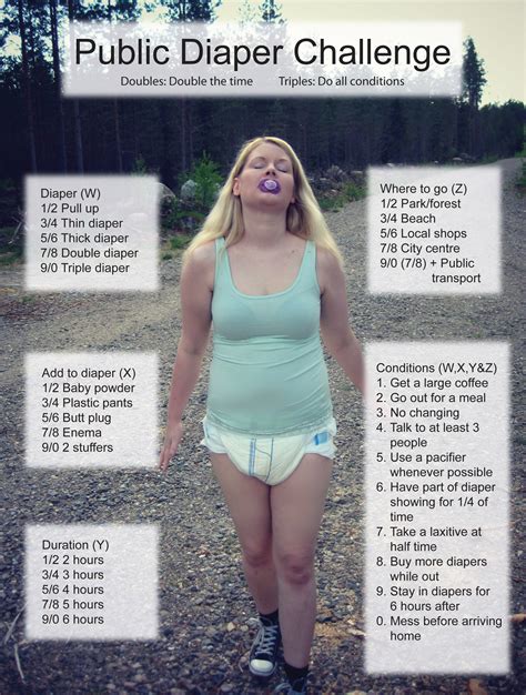 Dear helga, diaper discipline is a method i use to correct a sissyâ€™s bad behavior. Public Diaper Challenge - Fap Roulette