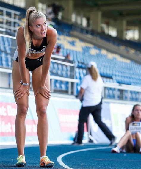 Seit dann hat die aufstrebende leichtathletin ein ziel: Alica Schmidt - Hot Athlete Babes