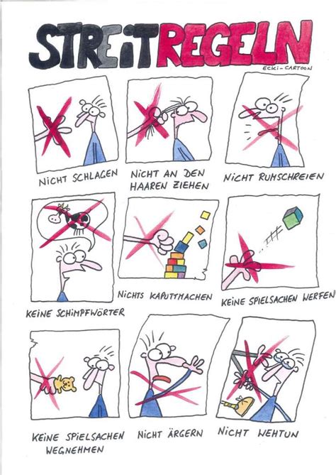 Dieser pinnwand folgen 267 nutzer auf pinterest. Streitregeln | Regeln für kinder, Kinderrechte, Kinder